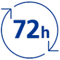 Icône 72 heures